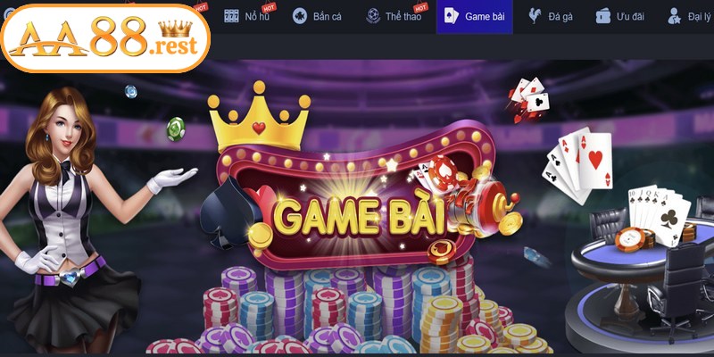 Sảnh  game bài cung cấp đa dạng các dòng game từ truyền thống đến hiện đại